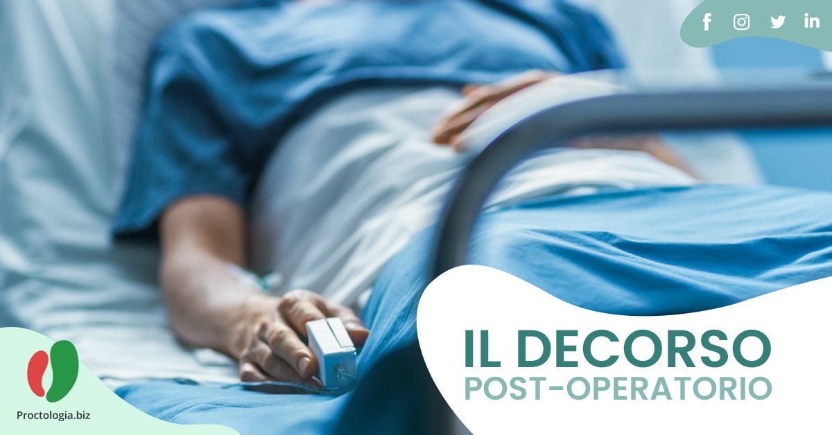 Il Post-Operatorio dopo un intervento di Proctologia